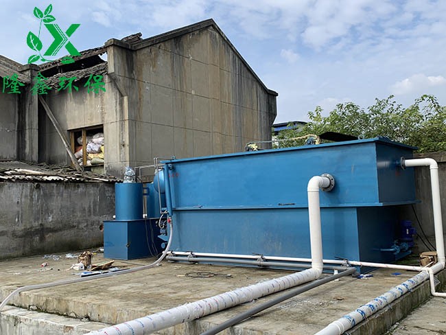 四川省塑料清洗污水處理設備現(xiàn)場展示