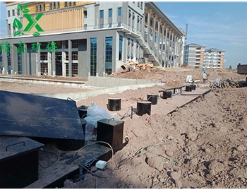 四川省學校生活污水處理設備現(xiàn)場展示