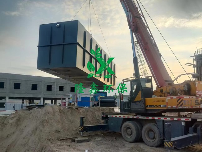 山西朔州地埋式一體化生活污水處理設備現(xiàn)場展示